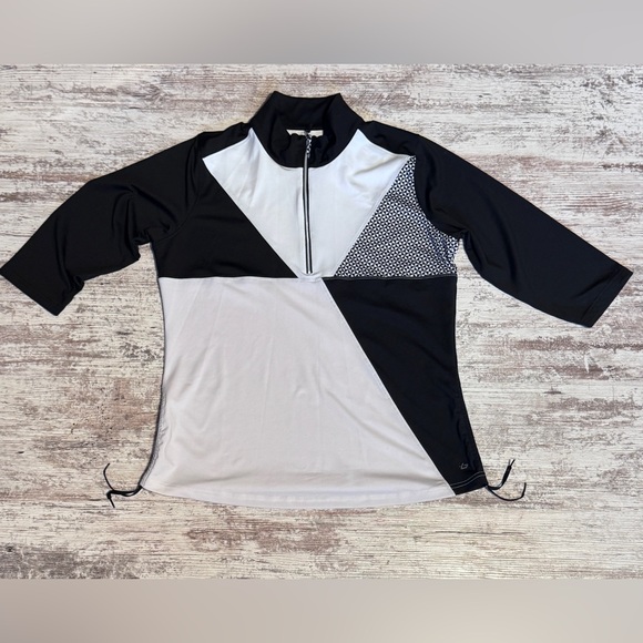 Bolle Black and White Colorblock Jersey - Picture 1 of 5
